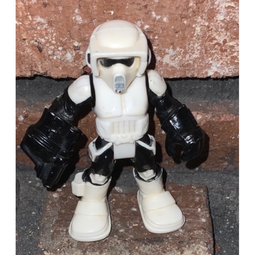 Hasbro Star Wars Galactic Heroes Scout Trooper Biker Scout Mini Action Figure